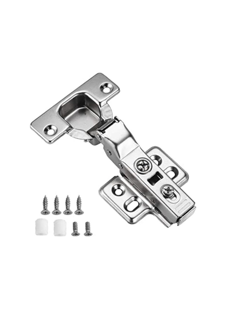 KNP KNP B Type Soft Close Cabinet Hinges Half Overlay are High Quality Hinges Designed to Provide Smooth and Quiet Closing for Cabinet Doors.  - Image 2