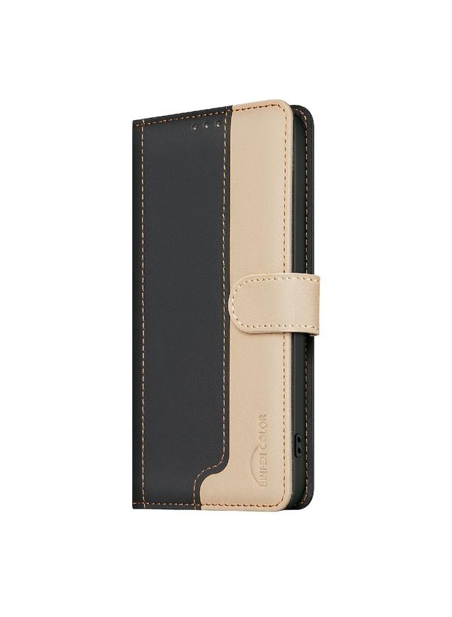 اس-توب جراب لهاتف Redmi Note 14 Pro 5G / Note 14 Pro+ 5G جراب هاتف جلدي مضاد للسرقة بتقنية RFID متطابق الألوان - Image 2