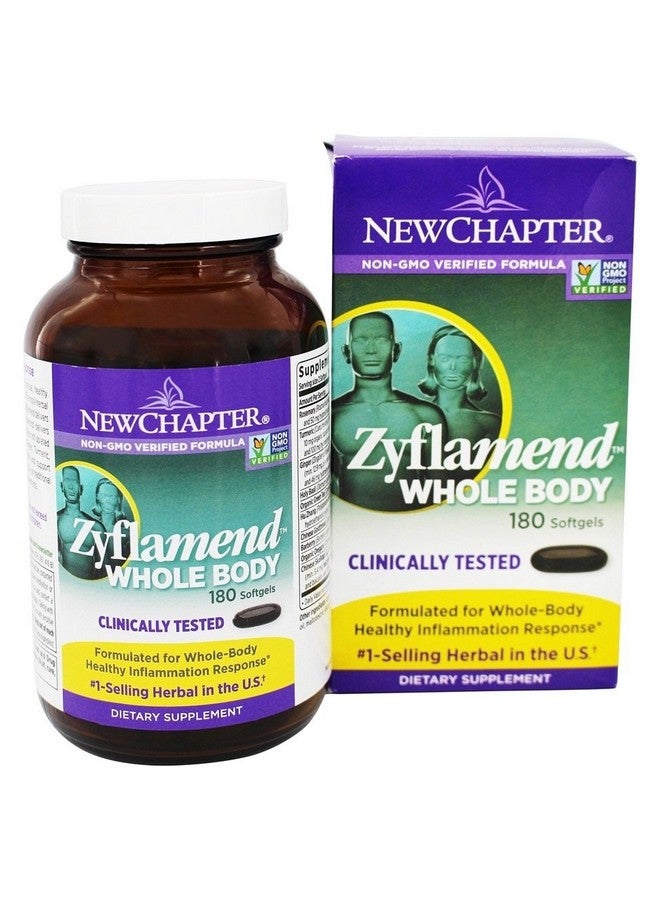 New Chapter فصل جديد زيفلاميند للجسم بالكامل - 180 حبة - Image 1