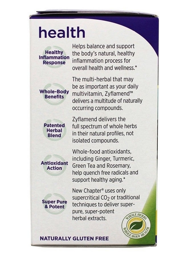 New Chapter فصل جديد زيفلاميند للجسم بالكامل - 180 حبة - Image 5