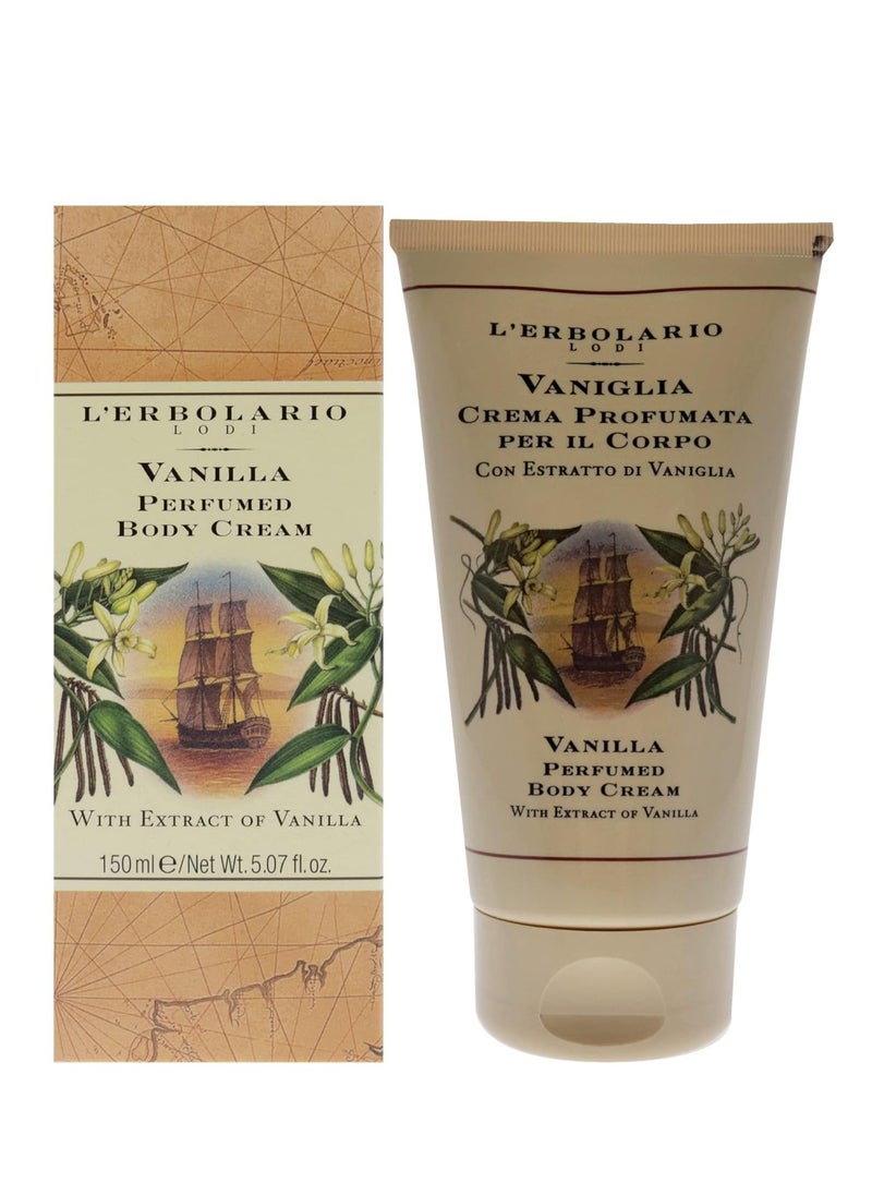 L'Erbolario Vanilla Perfumed Body Cream by LErbolario for Unisex - 5.07 oz Body Cream  - Image 1