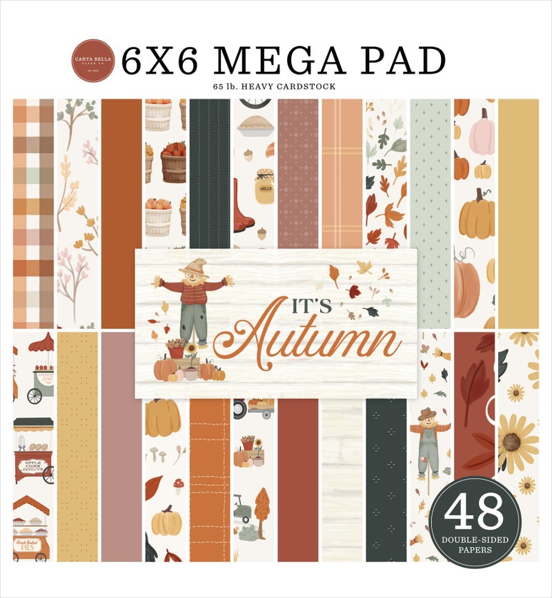 Echo Park Paper Its Autumn Cardmakers 6X6 Mega Pad Multi