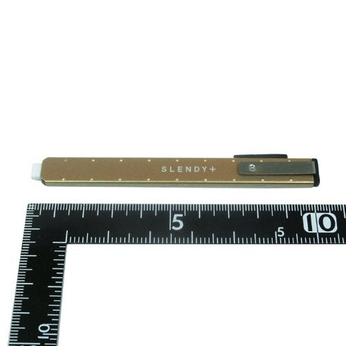 SEED Thin Steel Holder Eraser Slendy+, Silver (EH-S-S) (Japan Import) - Image 4