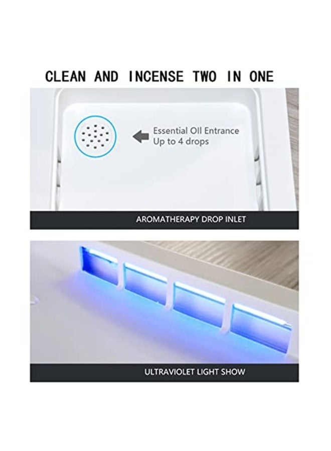 sterilizer 3-in-1 Portable Smart UV Sterilizer Box | Desktop UVC Ultraviolet Sanitizer for Mobile Phones, Masks, & Nail Tools | USB Powered, 99.9% Bacteria Elimination - Image 2
