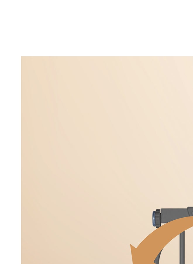 neobreez FERMII Auto Close Safety Baby Toddler Gate| 75 to 85(up to 115 cm)+ 10/20cm Extension| Extra Wide Child Gate For Stairs And Doorways,   Wide Pressure Fit Stair Gate | No Drill Barrier Stair Gate - Image 4