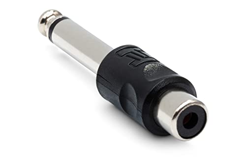 Hosa هوسا GPR-101 محولات، RCA إلى 1/4 بوصة TS، قطعتان - Image 3