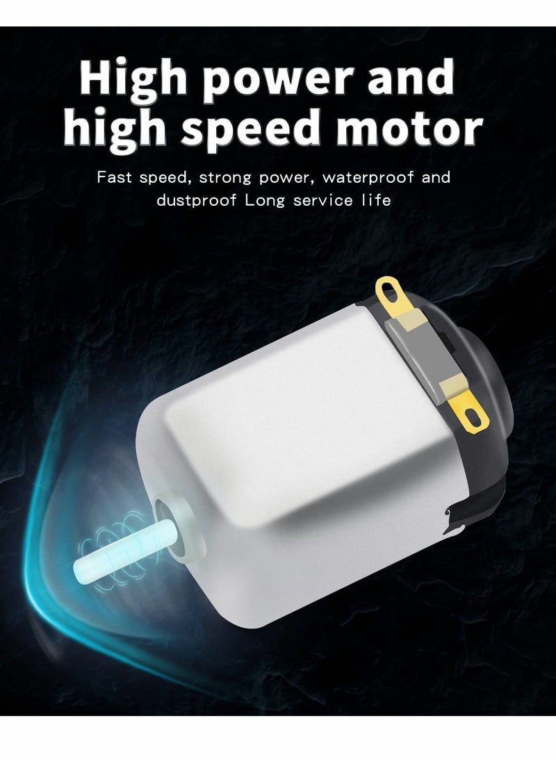 Excefore Mini DC Motor, 5 Pcs 1V-6V 18000 RPM Mini Electric Motor, High Torque Magnetic Powered Motor  - Image 5