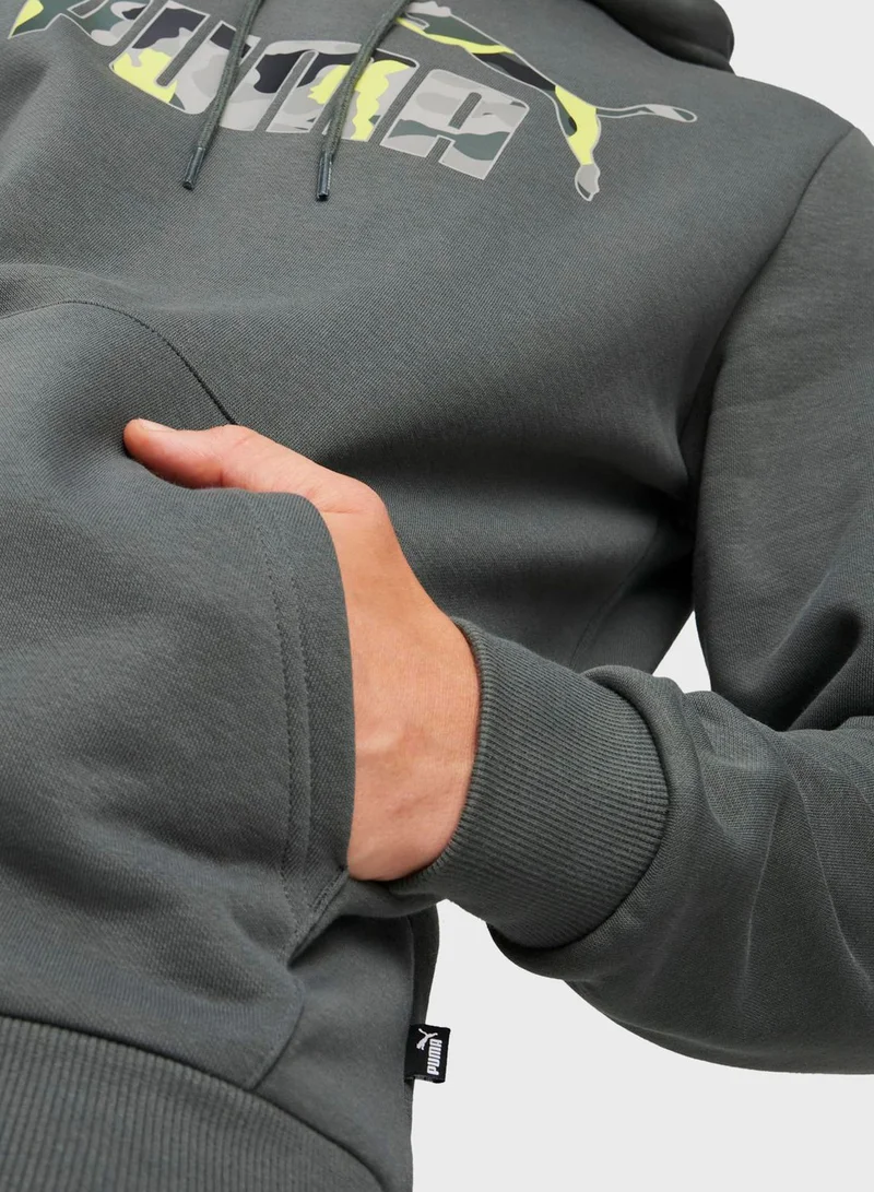 PUMA Essential Camo Graphic Hoodie