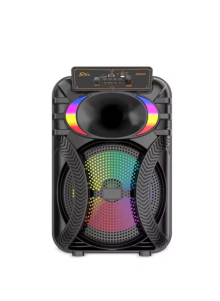 singe Wireless Bluetooth Speaker, Stereo Sound, FM Radio, TF Memory, USB Input, Mic Input rechargeable  - Image 2