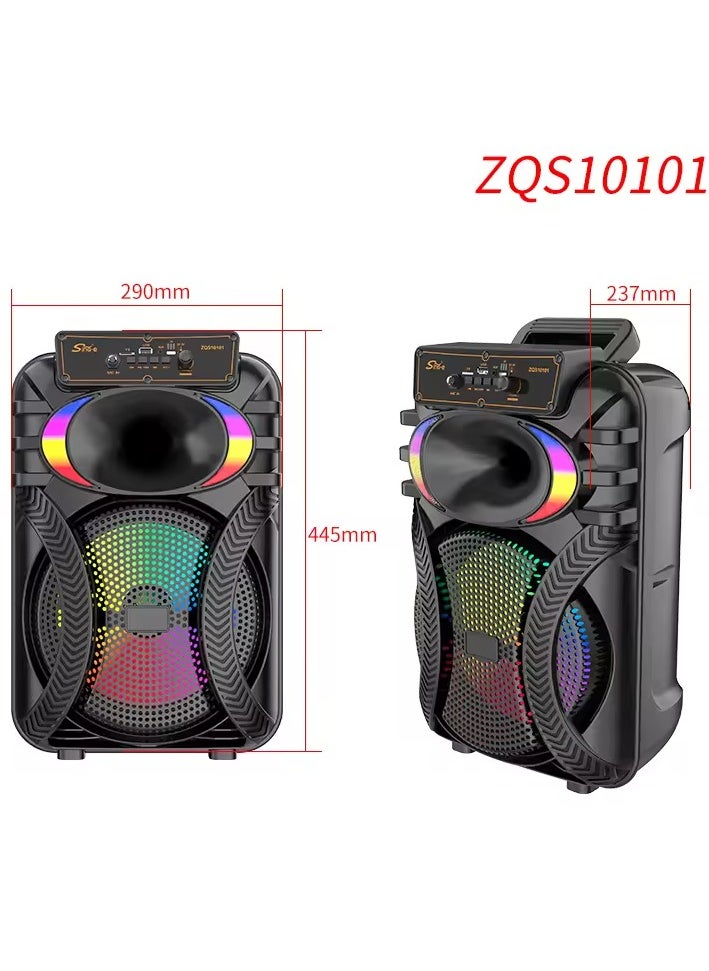 singe Wireless Bluetooth Speaker, Stereo Sound, FM Radio, TF Memory, USB Input, Mic Input rechargeable  - Image 4