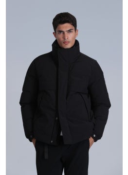 Lufian Andor Goose Down Men's Coat Black  - Image 3