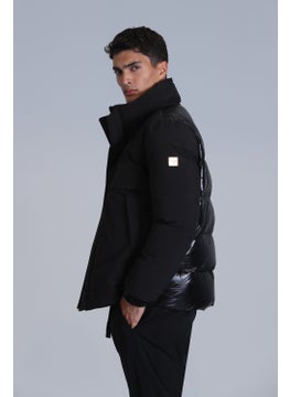 Lufian Andor Goose Down Men's Coat Black  - Image 5