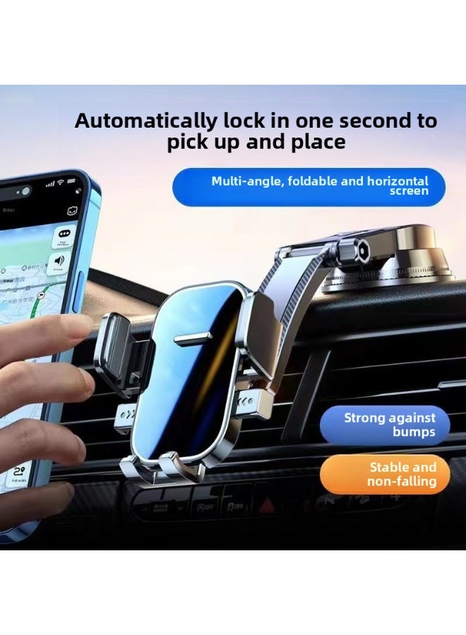 Universal Suction Cup Car Phone Mount For Dashboard Windshield Mobile Holder Car With Heat Resistant Strong Suction Cup Car Phone Mount Compatible With iPhone 16pro15 14 13  - Image 1