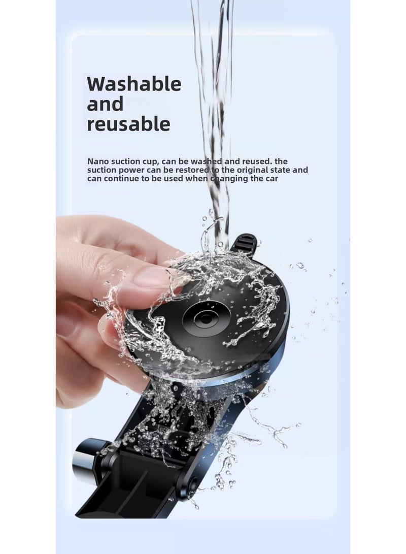 Universal Suction Cup Car Phone Mount For Dashboard Windshield Mobile Holder Car With Heat Resistant Strong Suction Cup Car Phone Mount Compatible With iPhone 16pro15 14 13  - Image 5