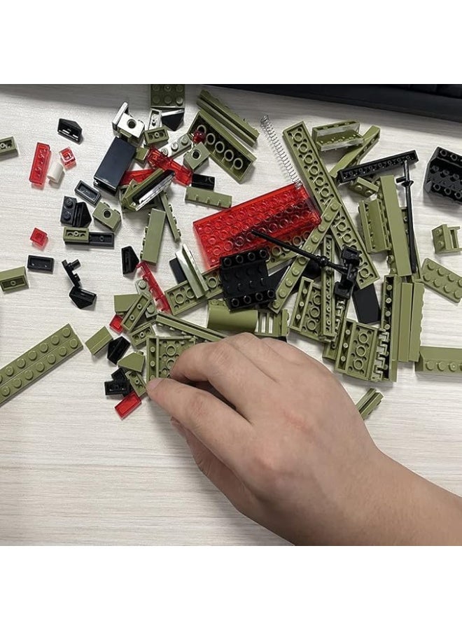 Qman 3-in-1 Indoor Building Blocks Set – Safe DIY Military Model Toy for Screen-Free Home Fun (Ages 6+) - Image 4
