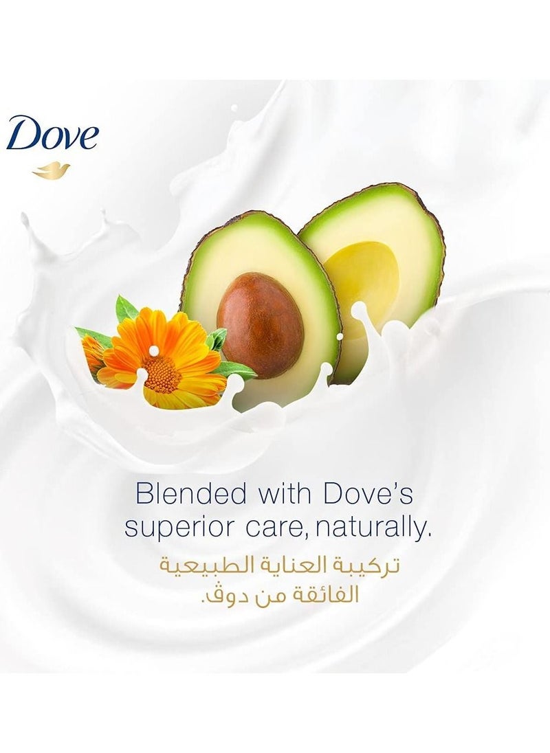 Dove - Fortifying Ritual Shampoo With Avocado and Calendula Extract 200 ml - Image 1