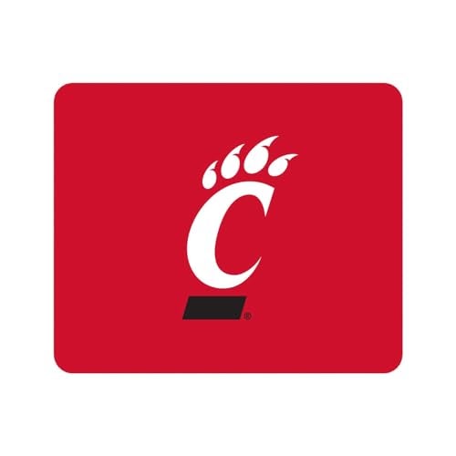 OTM Essentials Mouse Pad, Fabric, University of Cincinnati Standard/Classic Red - Image 1