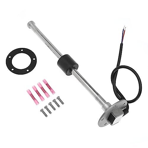 Seweder Fuel Tank Sending Unit 240-33 ohms 11"(280mm) for Marine Boat Vehicle Truck RV Fuel Water Level Gauge Sending Unit Fuel Gas Sender Stainless Steel Gas Sensor - Image 2