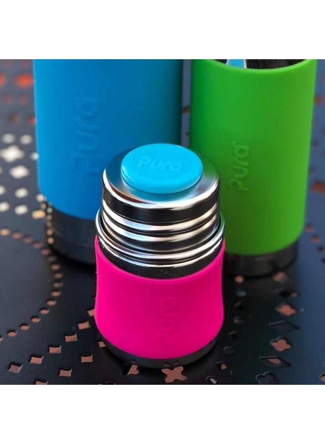 Pura Kiki Bottle Silicone Sealing Disks | Plastic-Free, Medical Grade, Unbreakable, Airtight | Baby Formula Milk, Food Storage, Breastmilk Storage for Travel - Moss & Mint - Image 4