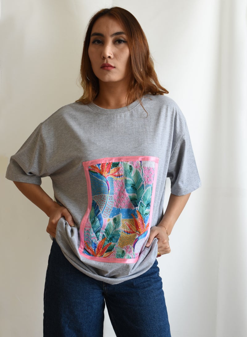 Patchwork T-shirt 
