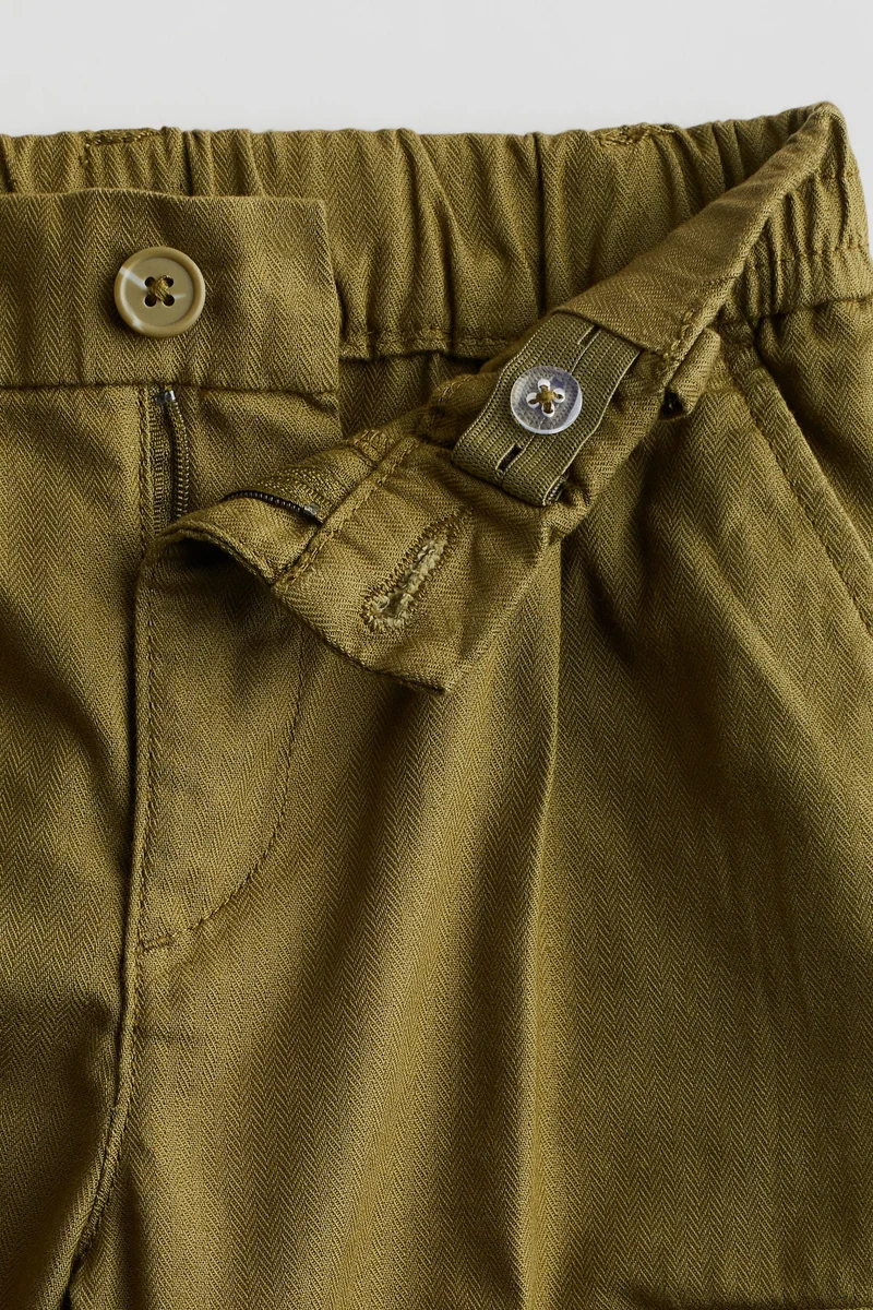 H&M Twill Cargo Joggers