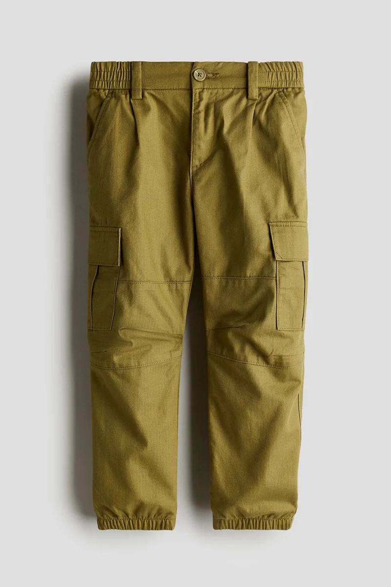 H&M Twill Cargo Joggers
