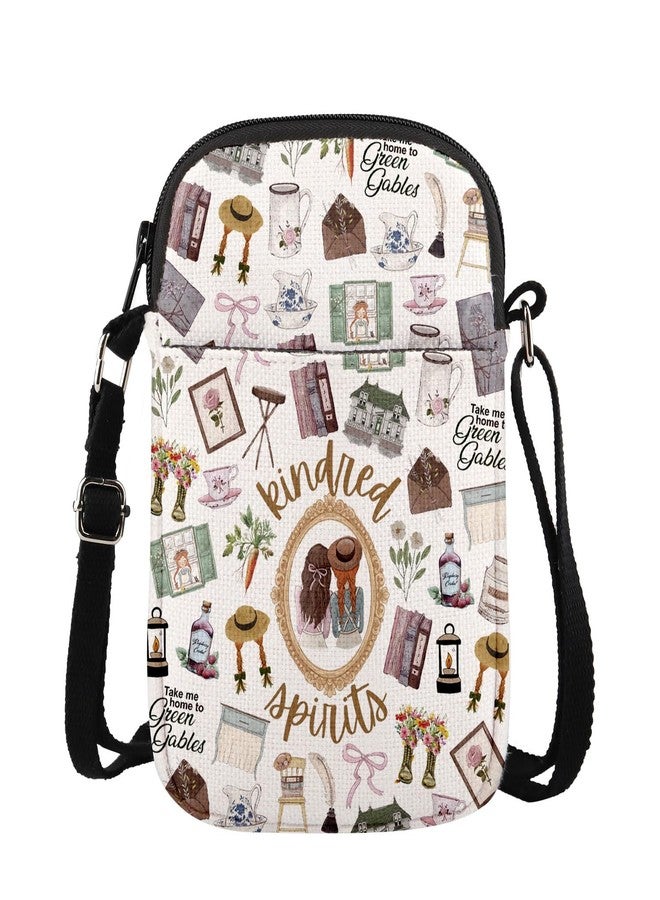 MAOFAED Literary Book Lover Gift, Take Me Home To Green Gables Crossbody Bag, Kindred Spirits Friendship Gift (kindred spirit) - Image 1