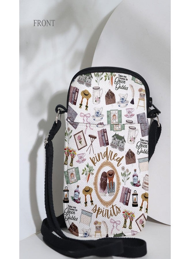 MAOFAED Literary Book Lover Gift, Take Me Home To Green Gables Crossbody Bag, Kindred Spirits Friendship Gift (kindred spirit) - Image 3