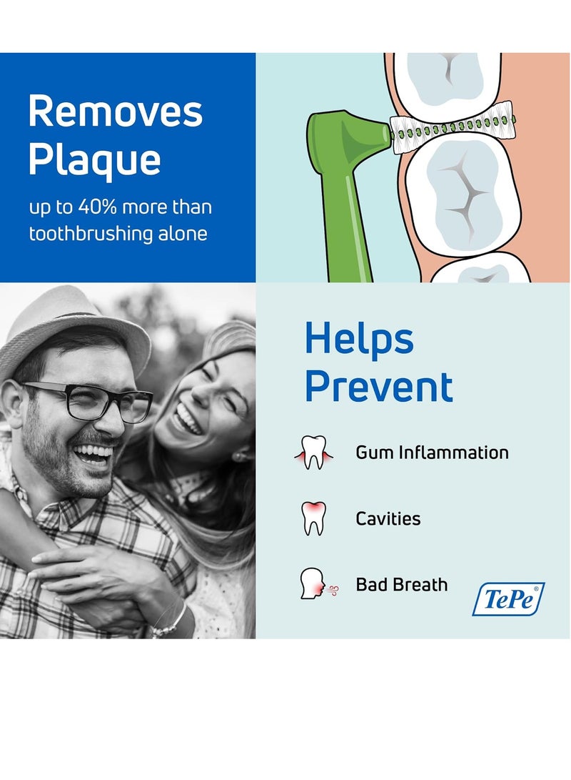 تيبي فرش ما بين الأسنان مائلة برتقالي - Image 2