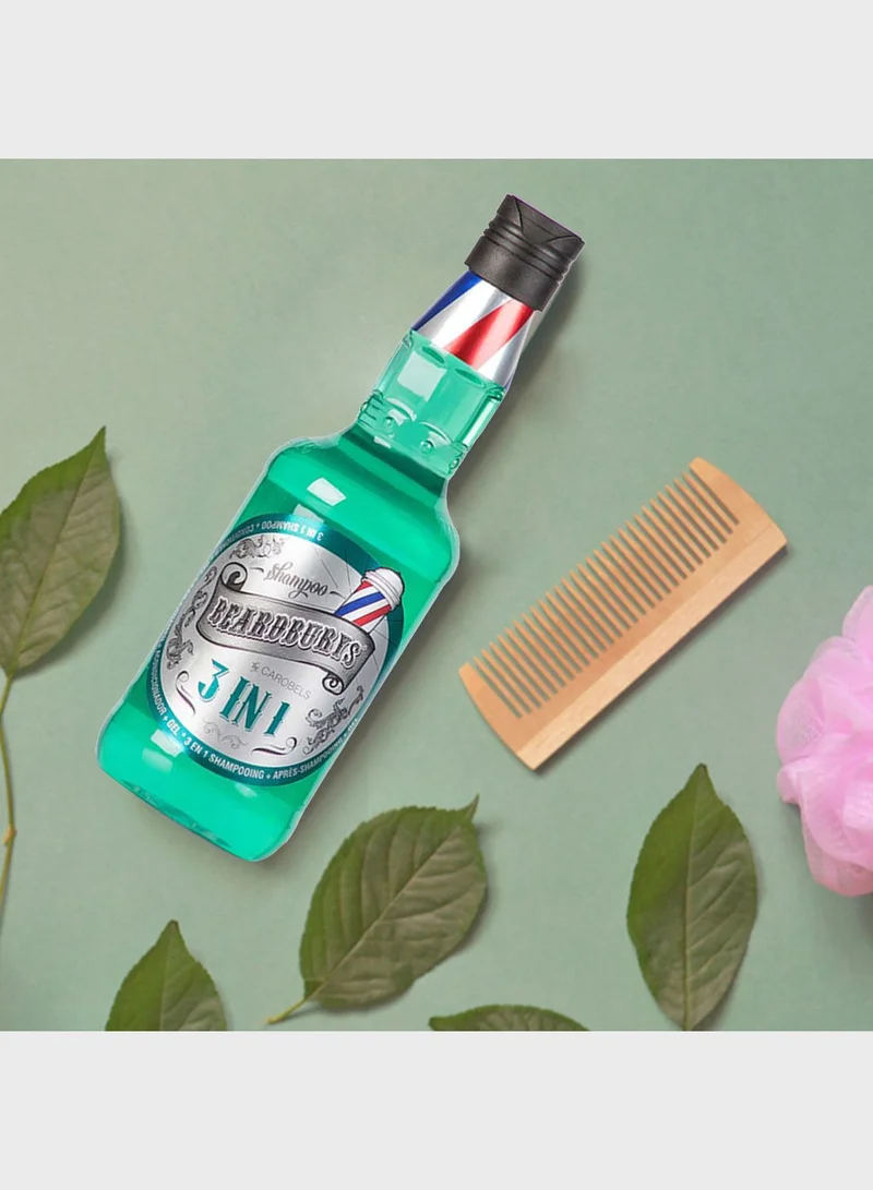 BEARDBURYS 3 In 1 Shampoo+Conditioner+Gel 330Ml