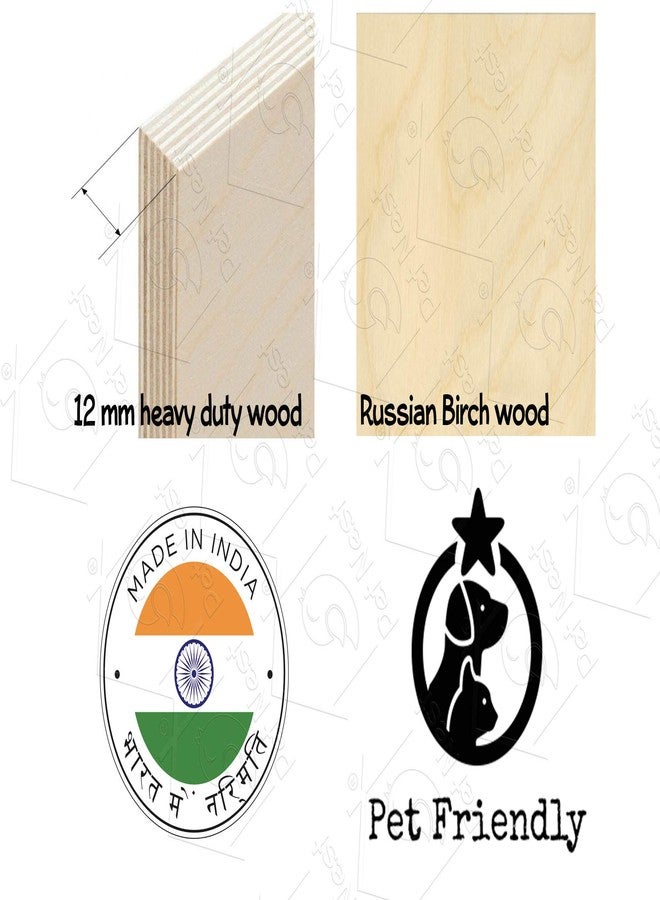 عش طيور PetNest® مع مجثم لطائر الكوكاتيل القياسي (أفقي)، قطعة واحدة - Image 2