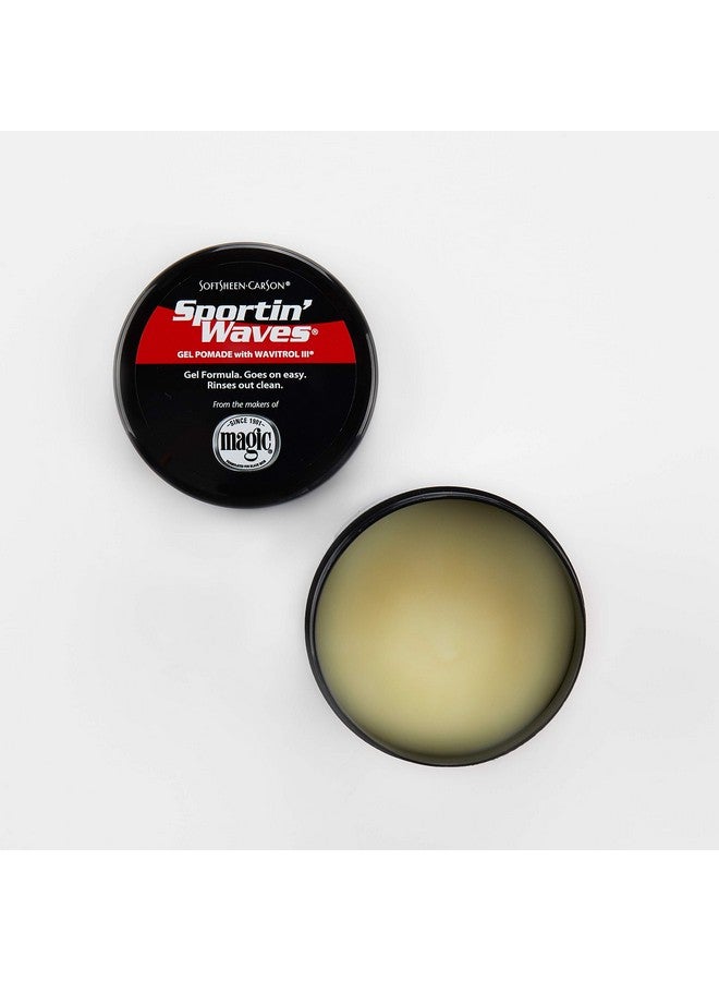 SoftSheen-Carson Sportin' Waves Gel Pomade with Wavitrol III, 3.5 oz - Image 4