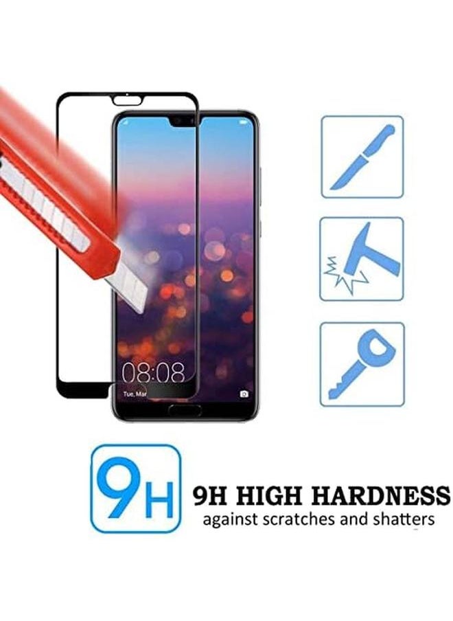 erorex - For Huawei P20 Pro Tempered Glass Screen Protector 5D Full Coverage 9H Hardness Anti Scratch Anti Shatter High Definition Clear - Image 1