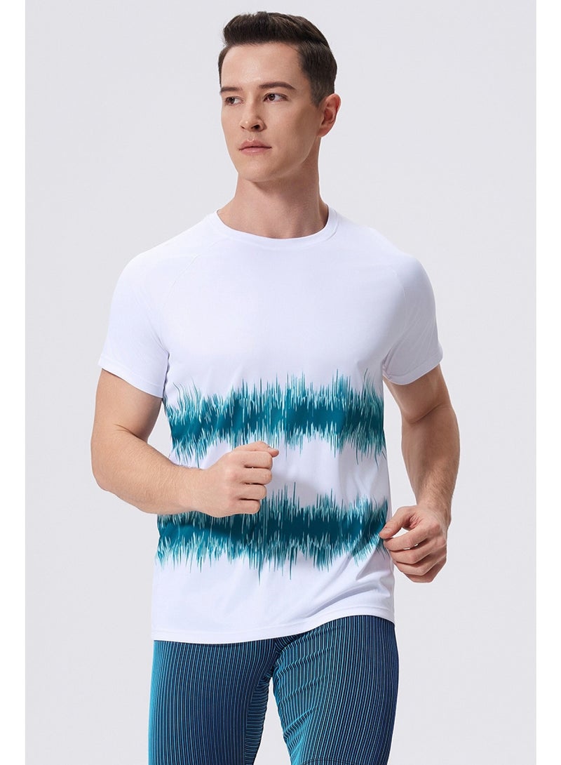 luluesses Men's quick-drying short-sleeved fitness basketball tops  - Image 1