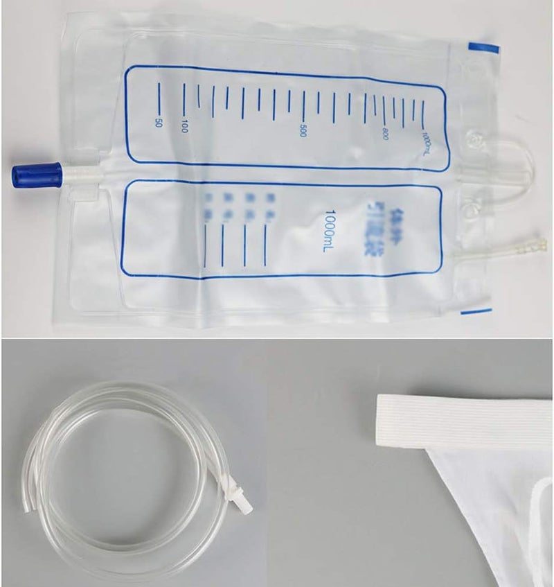 comfrt Women Urine Bag Portable Urination Catheter Drainage Bag Underpants Sealing for Urinary Incontinence - Image 4