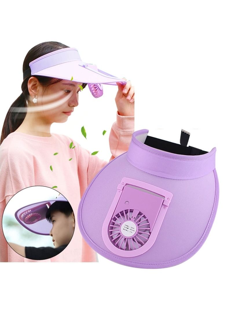 DubaiGallery Travel Essentials Gifts For Kids Sports & Outdoors Products Fan For Kid'S Charging Hat Sunshade Top Travel Usb Summer Adult'S Empty Or Camping & Hikinghats For Men Women - Image 4