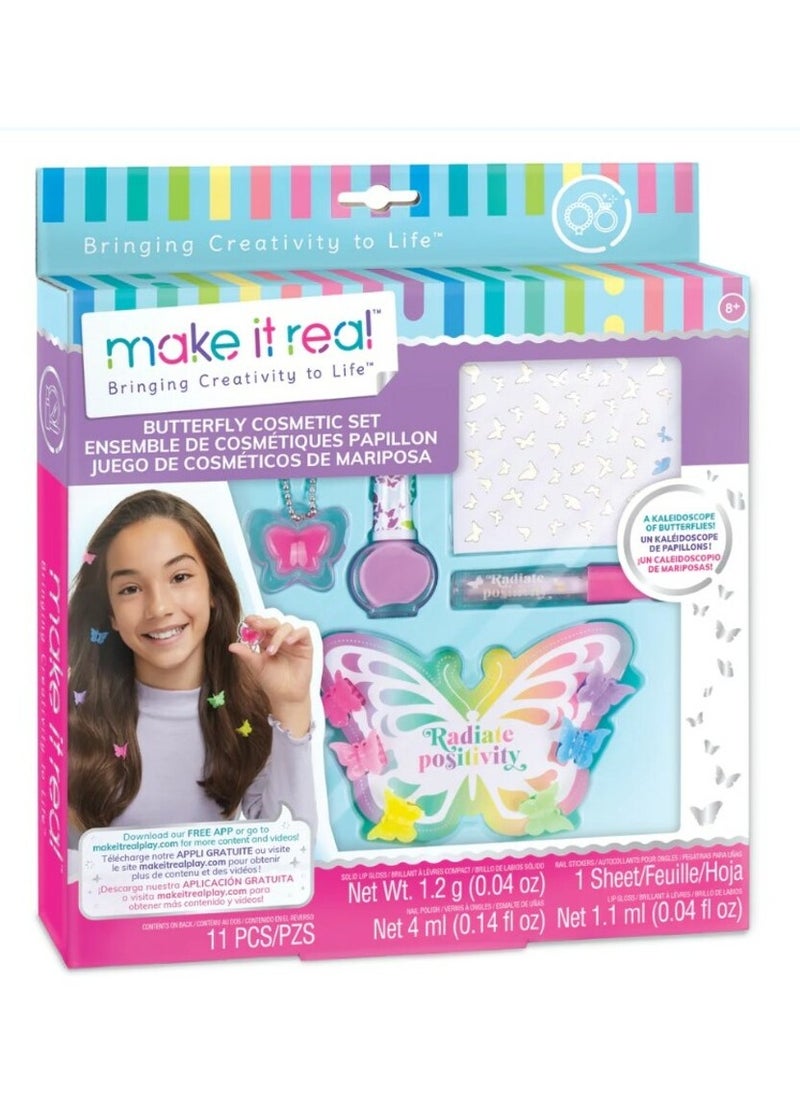 Make It Real Butterfly Dreams Cosmetic Set  - Image 1
