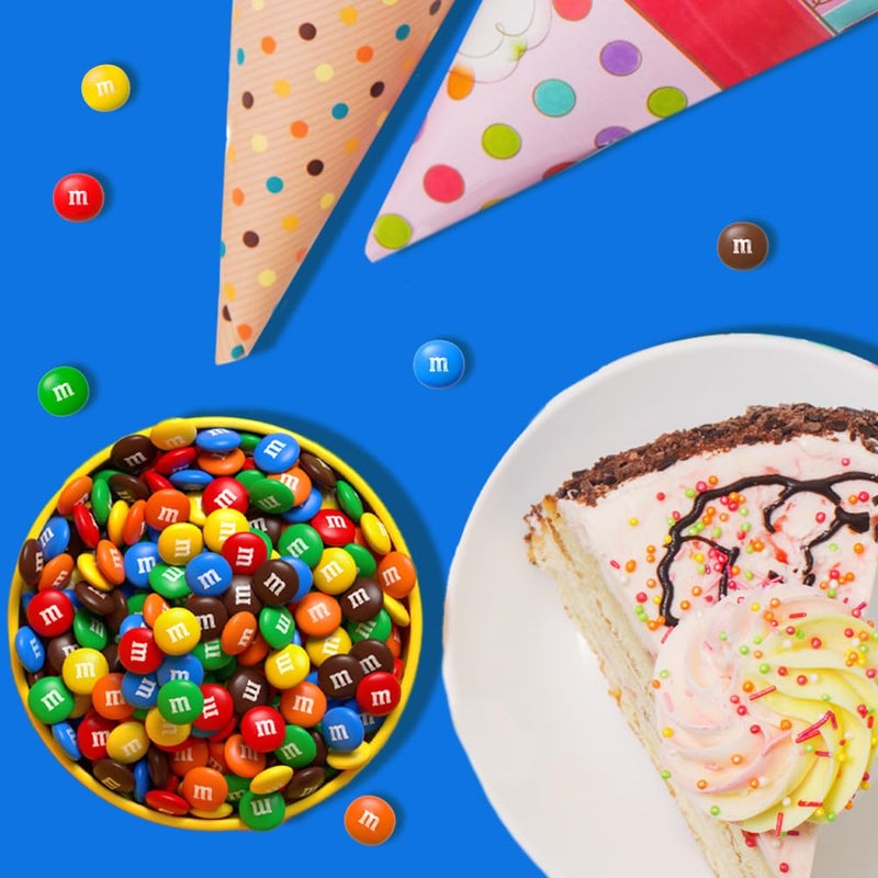 M&M'S MINIS Milk Chocolate Candy, Bulk Candy, 3 lbs Bag - Image 3