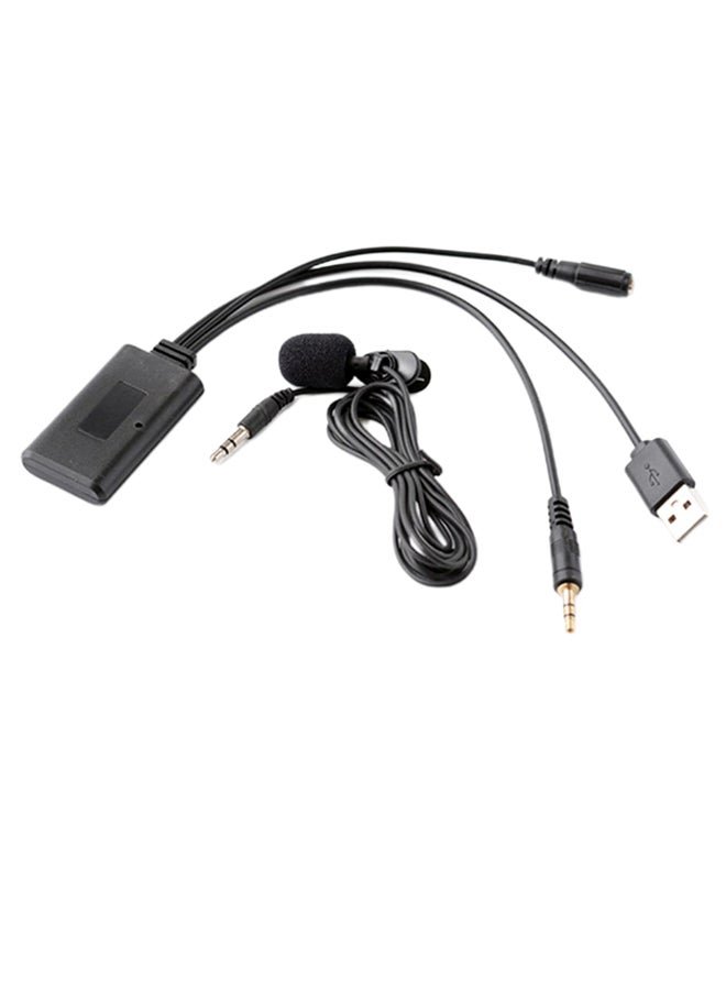 Loquat Car Aux Audio Bluetooth Adapter With Microphone - Image 1