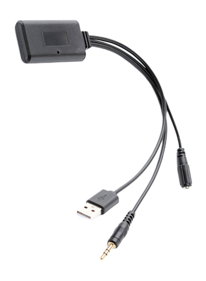 Loquat Car Aux Audio Bluetooth Adapter With Microphone - Image 2