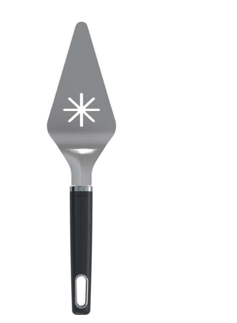 ONEIDA Oneida Stainless Steel Cake Server with TPR Handle - Durable, Ergonomic, Non-Slip, Pie & Dessert Server 