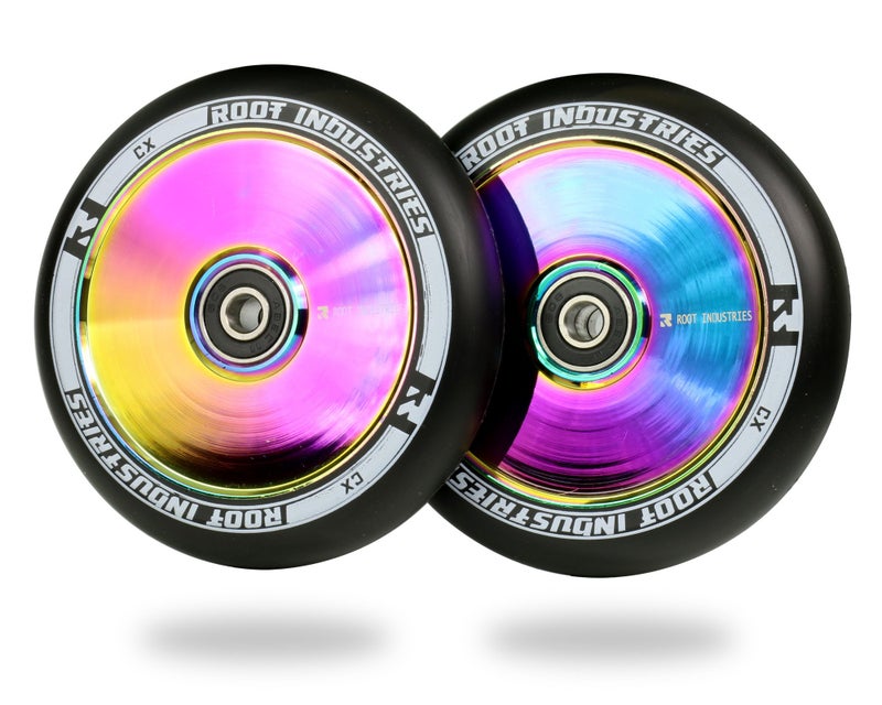 Root Industries AIR Wheels 110mm - Black/Rocket Fuel - Image 1