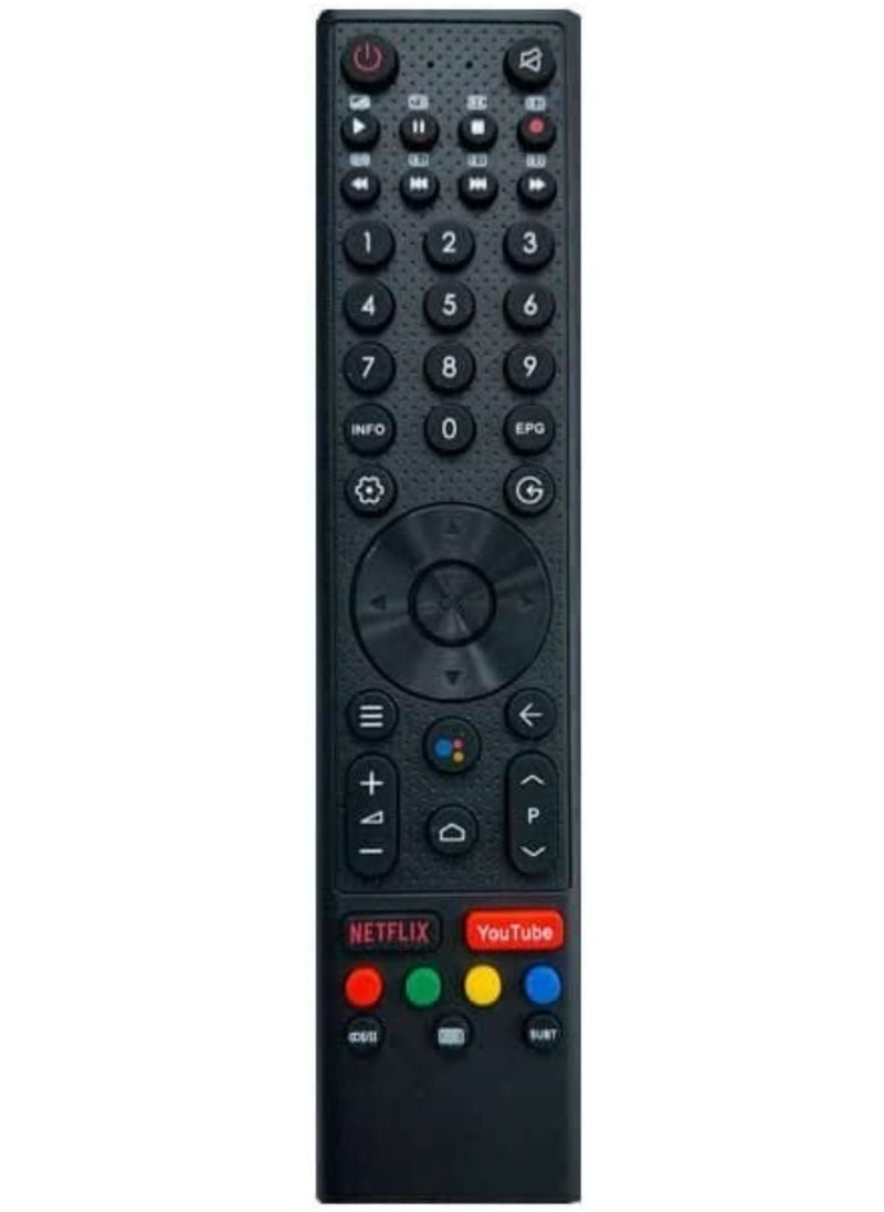 IAF - •LCD/LED Replacement Voice Bluetooth Remote Control Compatible With Chiq U75H9 U65H10 U58H10 U55H10 U50H10 U43H10 Smart LED HDTV Android TV. - Image 1