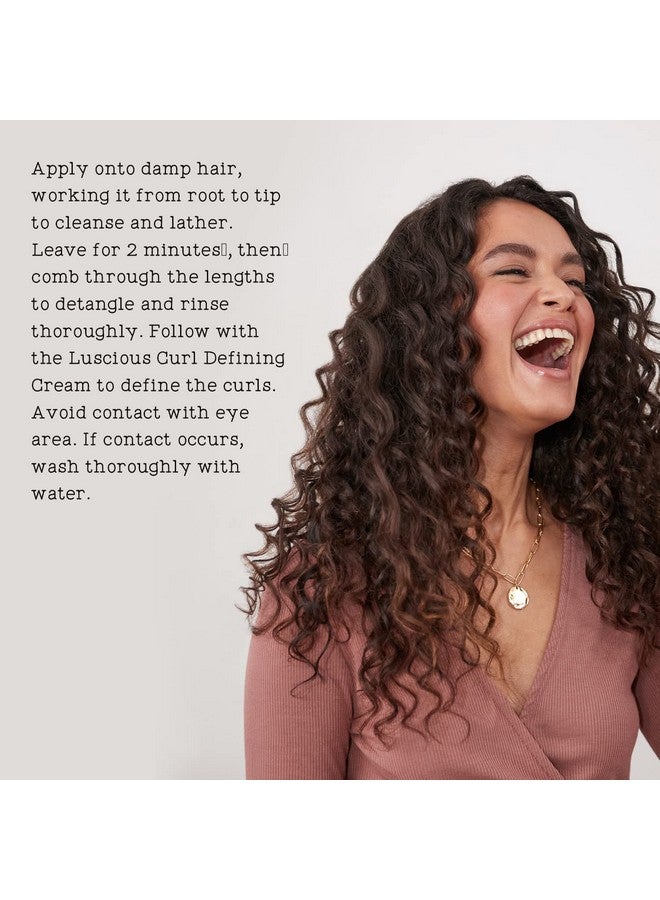 Christophe Robin Luscious Curl Cleansing Conditioner With Chia Seed Oil For Wavy To Softly Curled Hair 8.4 Fl. Oz - Image 5