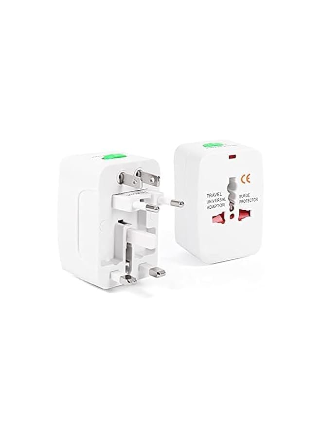promass Travel Adapter, Worldwide All in One European Universal Adaptor, International Wall Charger Plug (Without USB PORT) for Asia Europe UK AUS and USA - Image 2