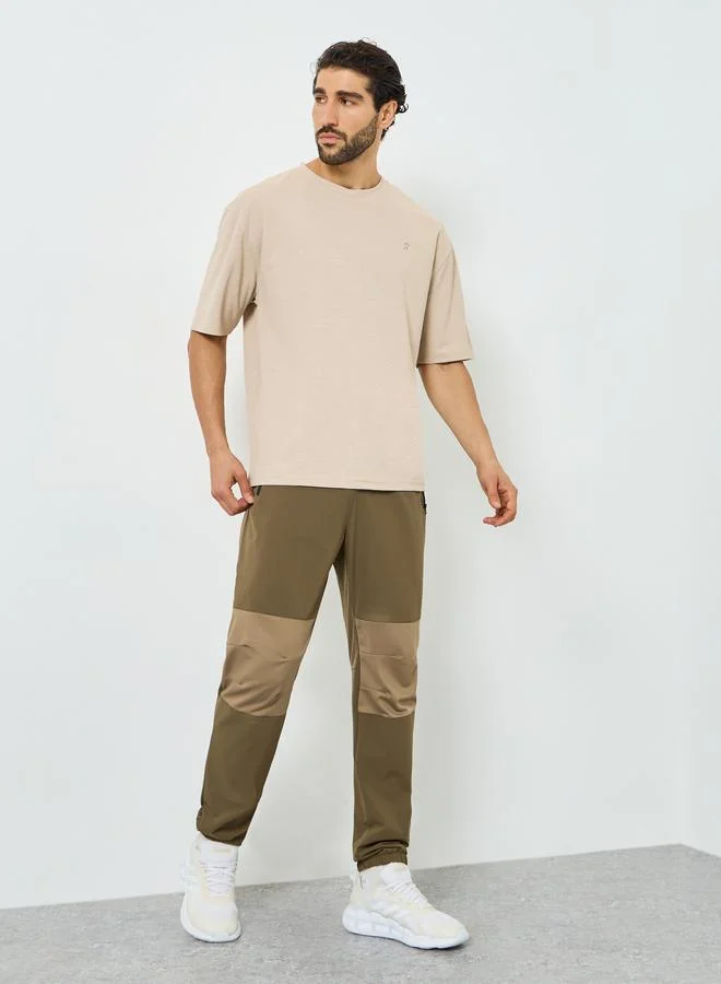 ستايلي اكتيف بنطال رياضي رجالي بنمط كتل الالوان