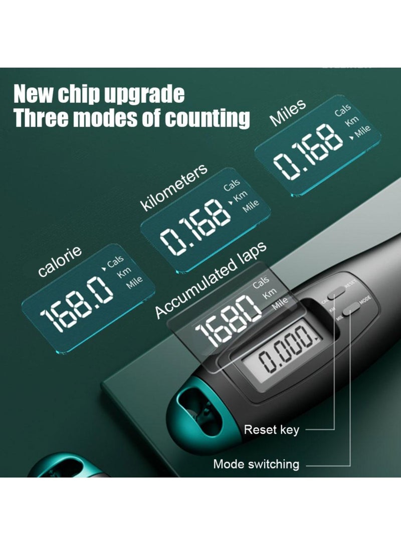 يوسبودي حبل قفز ذكي متعدد الأوضاع قابل للتعديل بزاوية 360 درجة مضاد للتشابك لممارسة التمارين الرياضية في صالة الألعاب الرياضية بدون سلك للرجال والنساء والأطفال - Image 3