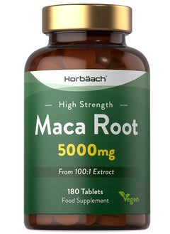 Horbaach Horbaach Maca Root 180 Vegan Tablets 