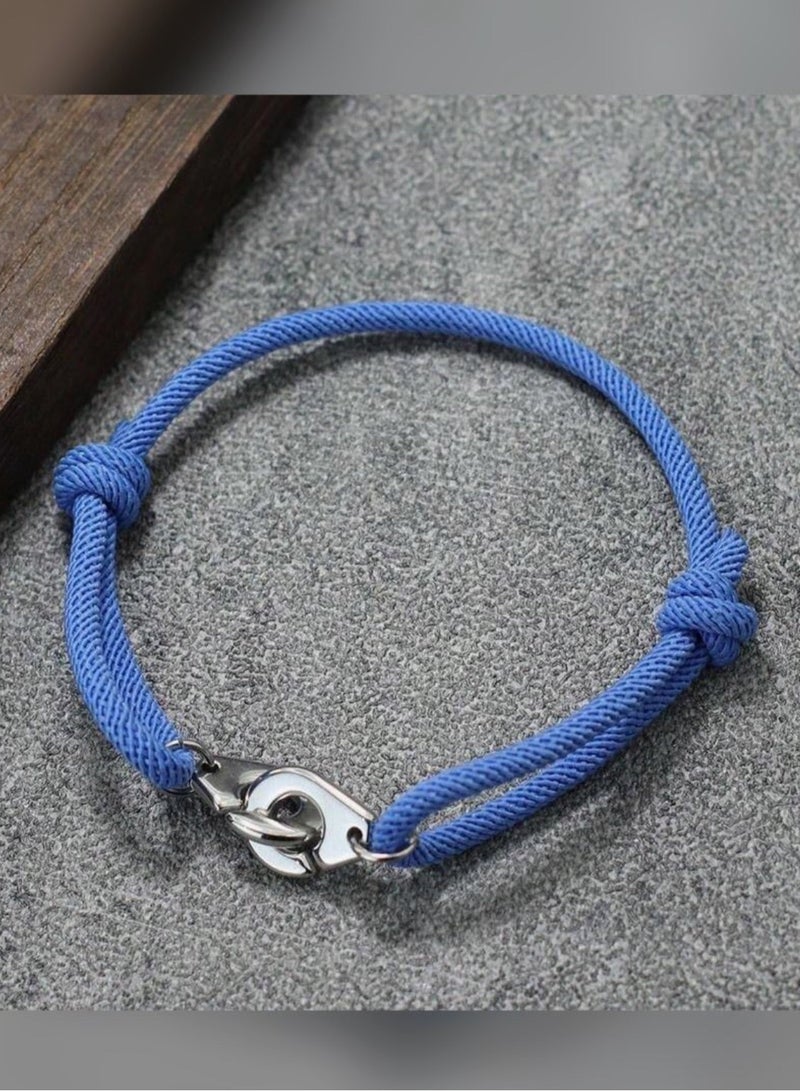 ديلز بيك اسوارة رجالية كاجوال بتصميم عصري وأنيق مقاس 19.5 سم - Image 1