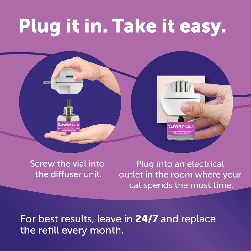 Feliway 30 Day Diffuser Refill for Cats, Pack of 1, 1 CT - Image 5